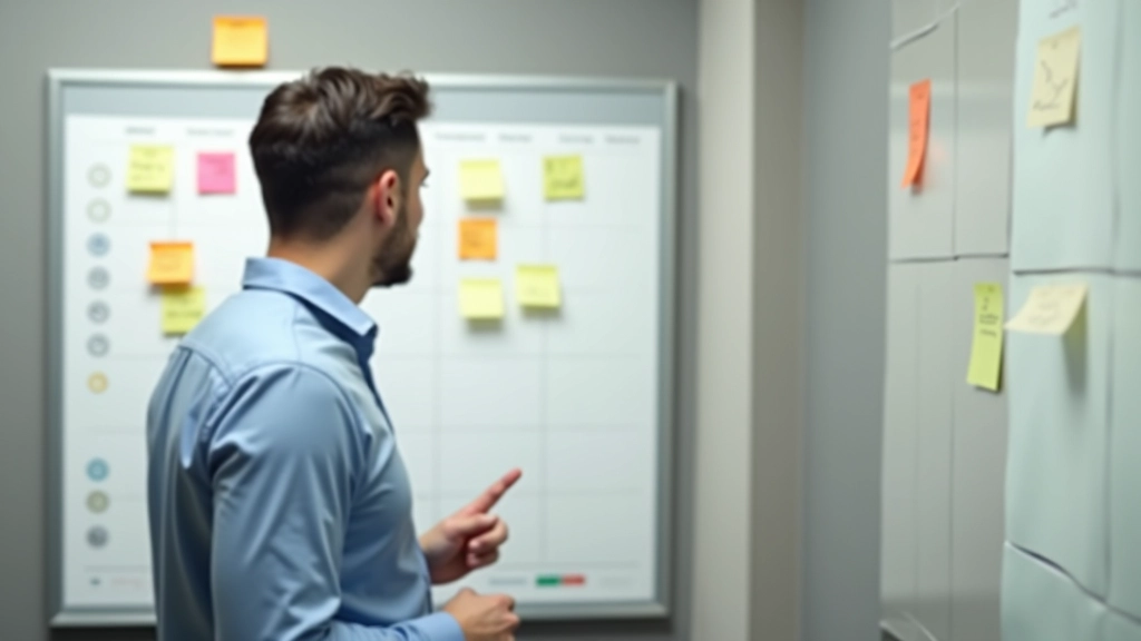 Weekly calendar and planning materials on organized workspace